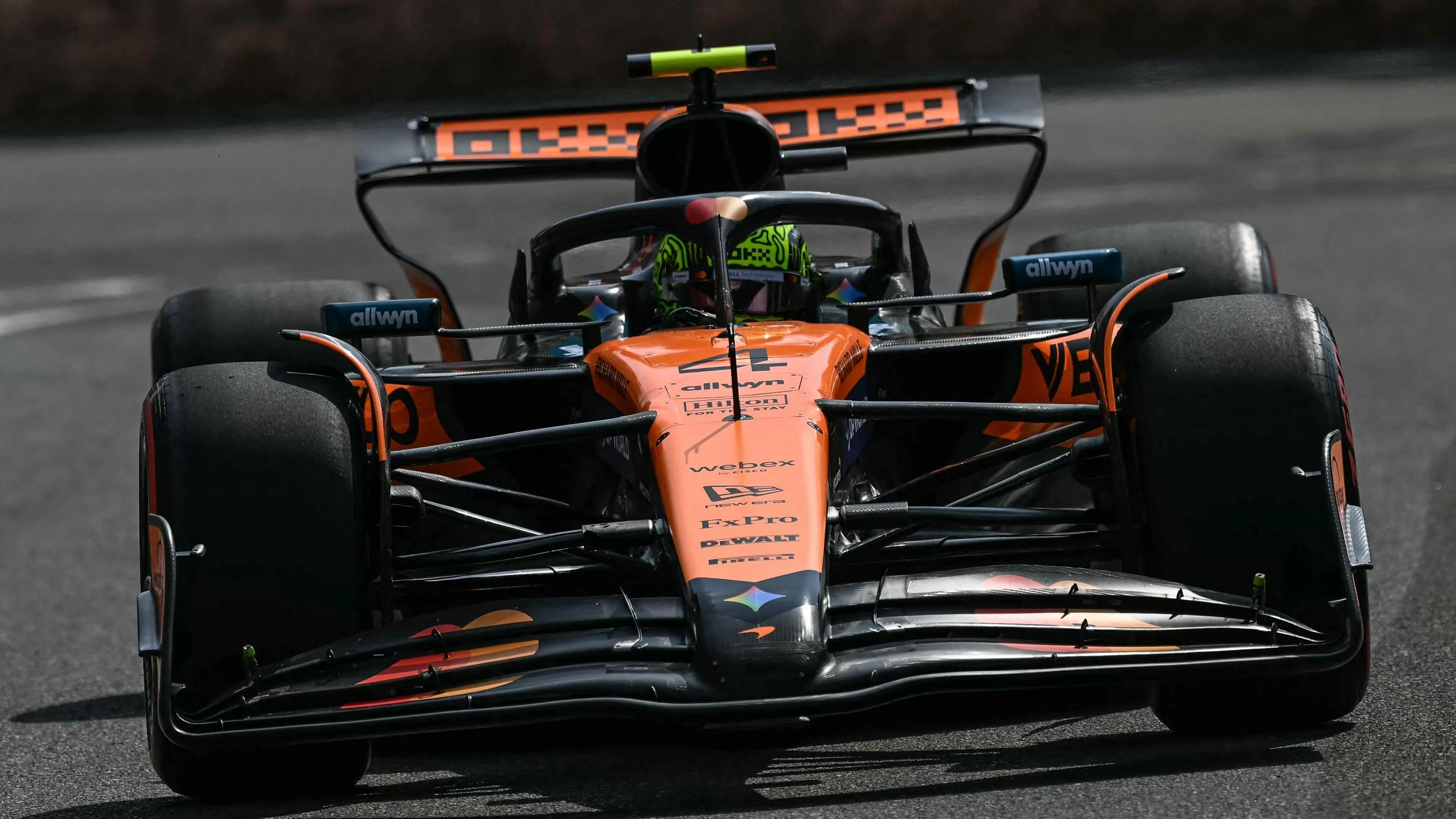 Norris Edges Out Piastri in Azerbaijan FP1