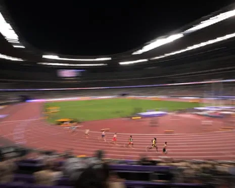 International Athletics Competition: Action-Packed Night Featuring One-Lap Races, Half-Lap Heats and More