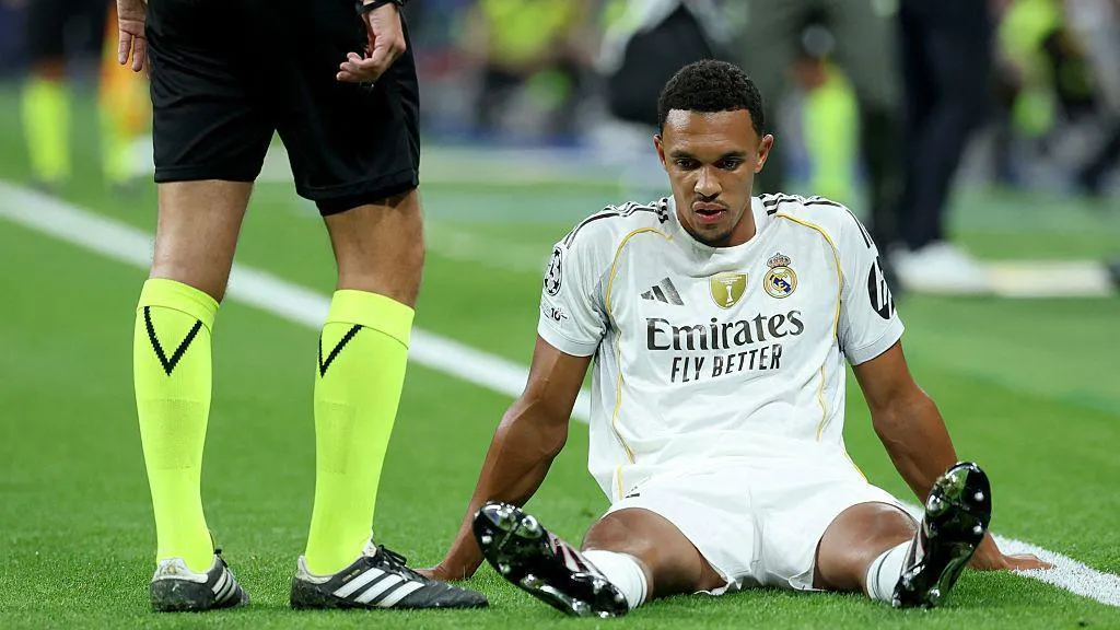 Trent Alexander-Arnold sustains early blow in Los Blancos UCL match