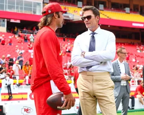The seven-time Super Bowl champion ignites online backlash after appearing in Vegas coaching booth