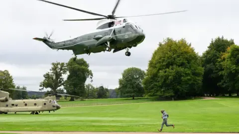 Trump Rerouted and Forced to Change Aircraft On the Way to Stansted